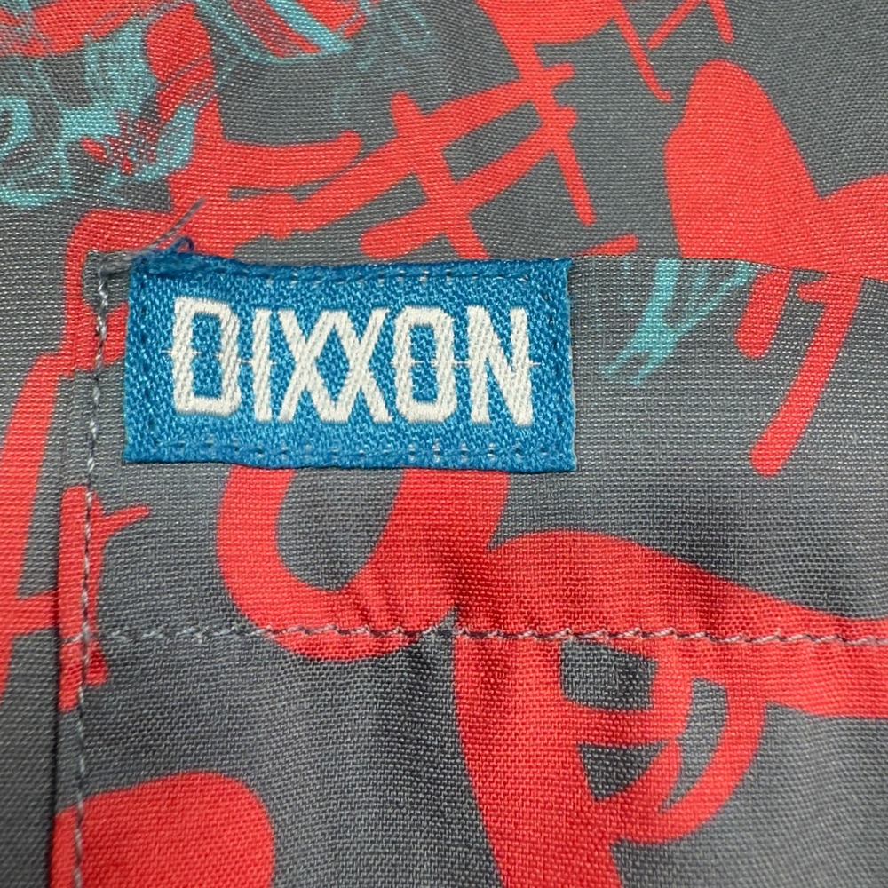 DIXXON Flannel Co SCREECH Sz 3X Party Shirt Button Up Hawaiian Camp Jet Ski Pink - Picture 5 of 13